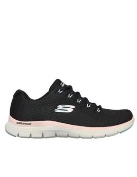 Deportiva Skechers Waterproof negro