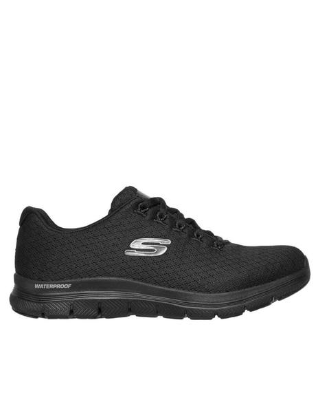 carro Ceder el paso tofu Deportiva Skechers Waterproof negro total