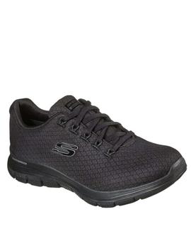 Deportiva Skechers Waterproof negro total