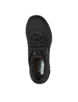 Deportiva Skechers Waterproof negro total