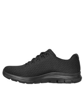 Deportiva Skechers Waterproof negro total