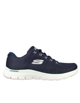 Deportiva Skechers Waterproof en azul