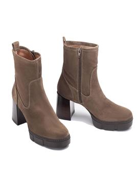 Botines Unisa Kinton en taupe