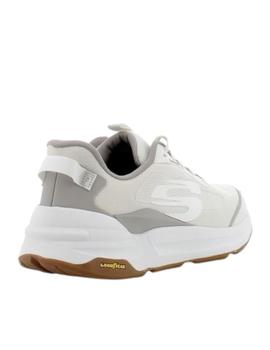 Deportiva Skechers Goodyear en blanco