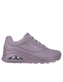 Deportiva Skechers Uno en malva