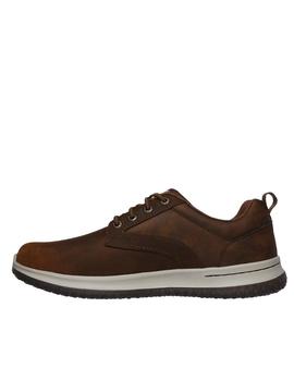 Skechers hombre waterproof delson marrón