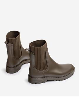 Bota de agua Unisa Aynar en olive