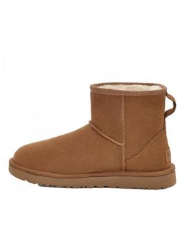 UGG Classic Mini side Logo chesnut