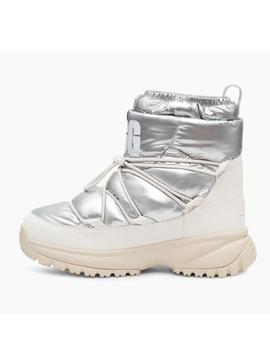 Botines UGG Yose nieve en plata