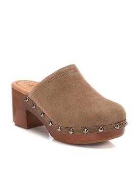 Zueco Carmela 160461 en taupe mujer