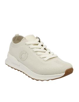 Deportiva Prinalf knit hombre Ecoalf en blanco