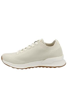 Deportiva Prinalf knit hombre Ecoalf en blanco