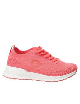 Deportiva Ecoalf mujer Prinalf Knit coral