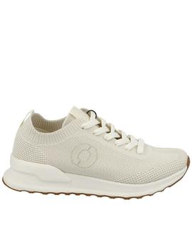 Deportiva Ecoalf mujer prince knit blanco