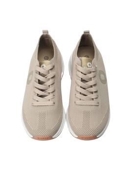 Deportiva Prinalf knit mujer sand de Ecoalf