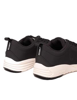 Deportiva Ecoalf Oregon mujer en negro