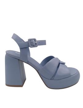 Sandalia Jeannot con plataforma azul