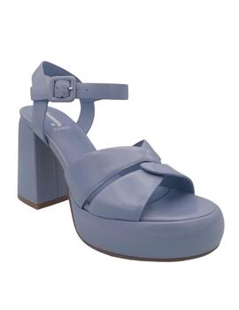 Sandalia Jeannot con plataforma azul