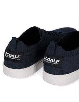 Deportiva Ecoalf tejido knit hombre en  azul