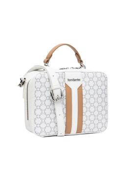 Bolso Nero Giardini logos en blanco