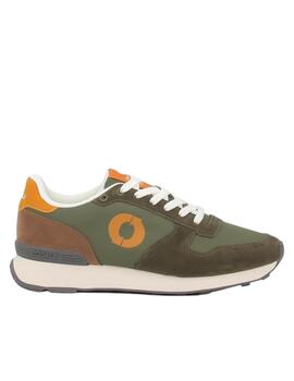 Deportiva verde Ecoalf Yale hombre