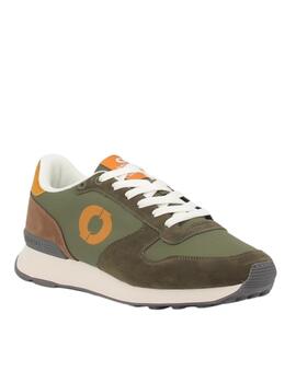 Deportiva verde Ecoalf Yale hombre