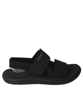 Sandalias Ecoalf Adaalf mujer en negro