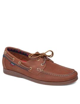 CALLAGHAN 53400, Zapato náutico para hombre marrón claro