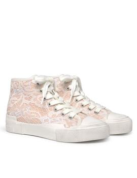 Deportiva Ash botin en mesh pink