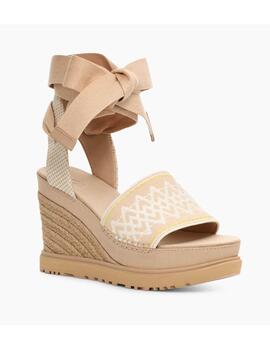 Alpargata UGG beige abbot Ankle Wrap