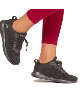 Deportiva Skechers Bobs en negro mujer