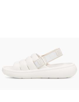 Sandalia UGG Eva en blanco mujer