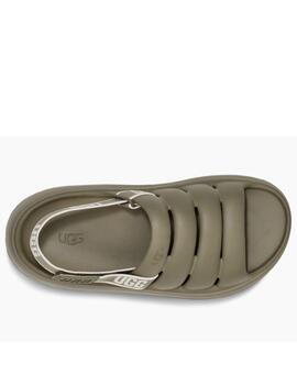 Sandalia UGG eva goma oliva hombre