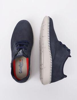 Zapato Callaghan circular azul