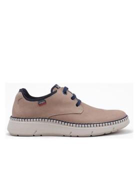 Zapato Callaghan circular taupe hombre