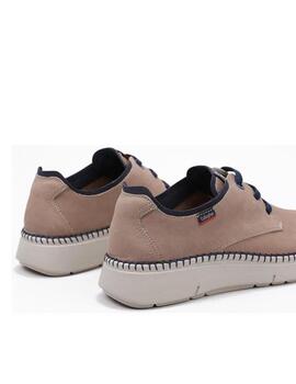 Zapato Callaghan circular taupe hombre