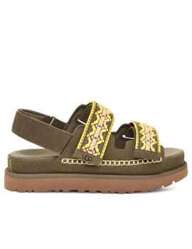 Sandalia UGG Goldenstar Heritage Braid oliva