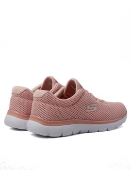 Deportiva Skechers summits rosa mujer