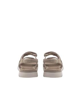 Sandalia Skechers gowalk taupe