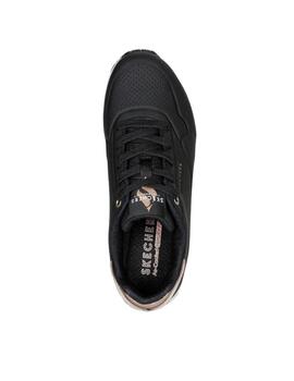 Zapatilla Skechers Uno golden air negro