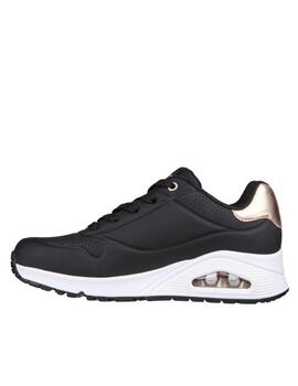 Zapatilla Skechers Uno golden air negro