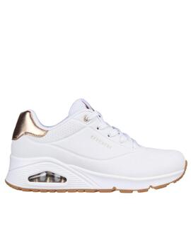 Sneaker Skechers blanca Uno golden air