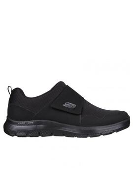 Zapatillas Caminar para Hombre Skechers 204480_BBK Negras Slip On