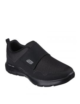 Deportiva velcro Skechers en negro