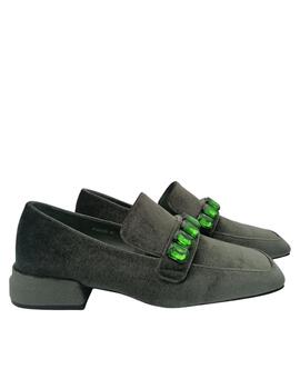 Zapatos Jeannot PJ602D verde mujer