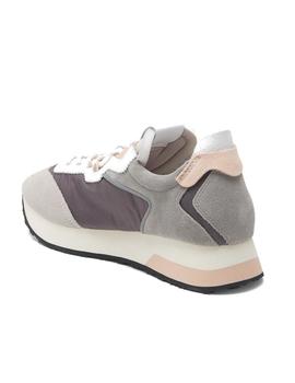 Deportiva Ash tiger combinada gris