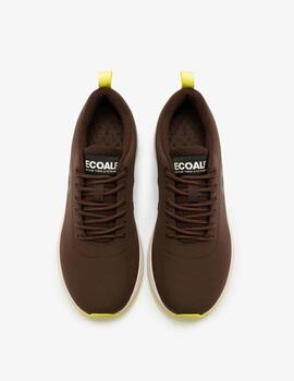 Deportiva Ecoalf Oregon chocolate mujer