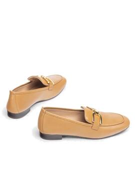 Mocasines Unisa Baxter dark camel mujer