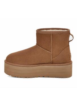Botines UGG Classic Mini Platform chesnut