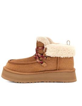 Botines UGG Funkarra cordones chesnut mujer